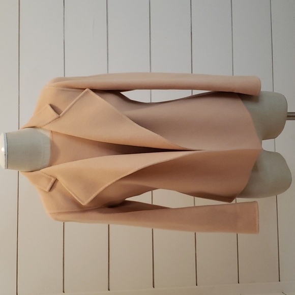 Ellen Tracy Jackets & Blazers - LINDA ALLARD ELLEN TRACY size 8 pink wool blazer with matching small silk shirt